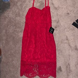 Sexy little red dress